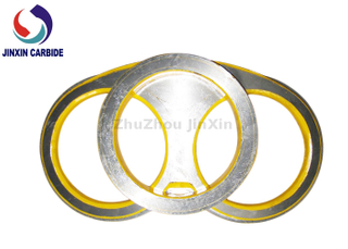Carboneto de tungstênio DN200 DN230 DN260 Sany Bomba de concreto placa de desgaste e anel de corte